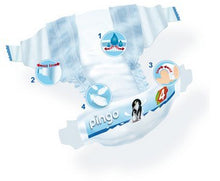 Carregar imagem no visualizador da galeria, Pingo - Pañales Talla 4 Maxi - 2 paquetes de 40 unidades-7-18 kg -Pañales para bebé - Anti-alergénicos sin perfume - Máxima Absorción - Pañales ecológicos - Pieles sensibles - Color Blanco