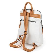 Carregar imagem no visualizador da galeria, Lois - Bolsos Mochila para Mujer, Mochilas Mujer Casual, Mochila Mujer Pequeña, Bolso Mochila Mujer Antirrobo, Mochila Blanco Mujer. Mochila Lois