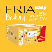 Carregar imagem no visualizador da galeria, Fria Easy Toallitas para el Cambio de Pañal del Bebé, con Aloe Vera y Extracto de Miel con Efecto Hidratante de la Piel, Dermatológicamente Testadas, Paquete de 330 Toallitas