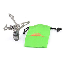 Carregar imagem no visualizador da galeria, BRS Estufa de Gas Ultraligera de Solo 26g, Portátil de Aleación de Titanio Ultraligero Mochila Acampar al Aire Libre, Adecuada Para Acampar y Hacer Picnic