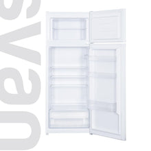 Carregar imagem no visualizador da galeria, SVAN Frigorífico 2 Puertas Blanco SF145501E. Capacidad 206 Litros, Puerta Reversible, Bajo Nivel Sonoro, Eficiencia Energética Clase E