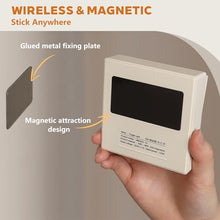 Carregar imagem no visualizador da galeria, SOAIY 2PCS Luces Nocturnas Regulables, Lámparas Recargables USB-C 1200 mAh con Función de Memoria y Temporizador, Luz de Noche Adhesivo Magnético para Habitación Blanco Cálido 3000K