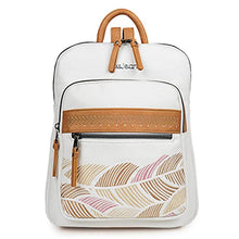 Carregar imagem no visualizador da galeria, Lois - Bolsos Mochila para Mujer, Mochilas Mujer Casual, Mochila Mujer Pequeña, Bolso Mochila Mujer Antirrobo, Mochila Blanco Mujer. Mochila Lois