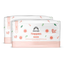 Carregar imagem no visualizador da galeria, Marca Amazon - Mama Bear pañales premium, Talla 1 (2-5 kg), Blanco, 96 Unidad, Paquetes de 1