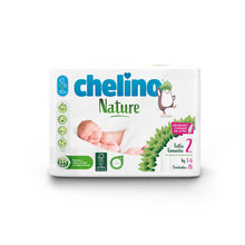Carregar imagem no visualizador da galeria, Pack ahorro Pañales T2 3-6 kg Chelino Nature 112 Uds