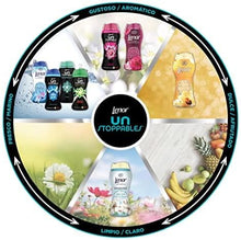 Carregar imagem no visualizador da galeria, LENOR Unstoppables Pérolas de máquina de lavar perfumadas, 93 lavagens (6 x 210 g), suave para roupas, potenciador de fricção, fragrância alpes, floral