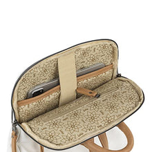 Carregar imagem no visualizador da galeria, Lois - Bolsos Mochila para Mujer, Mochilas Mujer Casual, Mochila Mujer Pequeña, Bolso Mochila Mujer Antirrobo, Mochila Blanco Mujer. Mochila Lois
