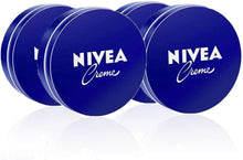 Carregar imagem no visualizador da galeria, NIVEA Creme 4 X 75 ml, creme hidratante corporal e facial para toda a família, creme universal para uma pele macia e hidratada, creme multiusos