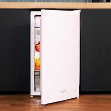 Carregar imagem no visualizador da galeria, Cecotec Nevera Pequeña Frigorífico Mini 90L de 1 Puerta Bolero CoolMarket TT 90 White E. Frigorífico Sobremesa, 83cm de Alto y 47cm de Ancho, Bajo Consumo, Temperatura Regulable, Blanco