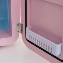 Carregar imagem no visualizador da galeria, Flamingueo Nevera Pequeña - Mini Nevera 4L, Nevera Cosmeticos, 12V/220V, Mini Neveras Para Habitacion, Nevera Skincare