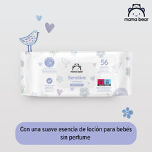 Carregar imagem no visualizador da galeria, Marca Amazon - Mama Bear Toallitas para bebés sensibles, Sin fragancia, 1008 Unidad, 18 Paquetes de 56