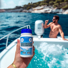 Carregar imagem no visualizador da galeria, Pastillas Potabilizadoras Chilanco - Purificador de Agua para Autocaravanas, Barcos y Camper en Depósitos de Agua Potable | 1 Pastilla Purifica 200 Litros | 48 Unidades