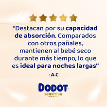 Upload image to gallery viewer, Dodot Sensitive Tamanho 3 absorção (6-10 kg), Megapack 168 fraldas