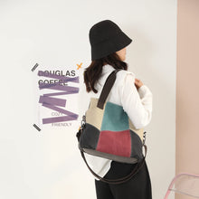 Carregar imagem no visualizador da galeria, SIVENKE Bolso de Lona para Mujer Bolso de Las Señoras de la Lona Bolso de Hombro de Las Mujeres Bolso Bandolera Bolso Tote Bolso Shopper