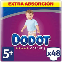 Carregar imagem no visualizador da galeria, Dodot Fraldas Activity Extra T5+, 12 a 17 kg, 48 unidades