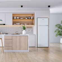 Carregar imagem no visualizador da galeria, SVAN Frigorífico 2 Puertas Blanco SF145501E. Capacidad 206 Litros, Puerta Reversible, Bajo Nivel Sonoro, Eficiencia Energética Clase E