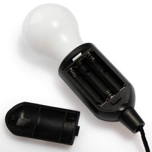 Carregar imagem no visualizador da galeria, com-four® 2x Lámpara colgante LED con interruptor de extracción - Lámpara colgante inalámbrica - Bombilla que funciona con batería (02 piezas - cordón - negro)