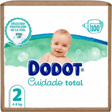 Carregar imagem no visualizador da galeria, Dodot Pañales Bebé Cuidado Total, Talla 2 (4-8 kg), 100 Pañales, Pack Mensual