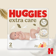 Carregar imagem no visualizador da galeria, Huggies Extra Care Pañales para Recién Nacido con Diseños Disney Talla 2 (3-6 kg), Materiales Suaves y Delicados, Hipoalergénicos, 24 Pañales