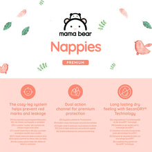Carregar imagem no visualizador da galeria, Marca Amazon - Mama Bear pañales premium, Talla 1 (2-5 kg), Blanco, 96 Unidad, Paquetes de 1