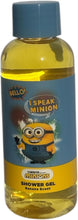 Carregar imagem no visualizador da galeria, Kit de viagem infantil de cuidados pessoais minions, 3 peças: Shampoo 60 ml, gel de banho 60 ml, Bsparadisy Labial 10 g