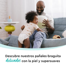 Carregar imagem no visualizador da galeria, Pañales-braguita LILLYDOO, talla 4 (9-15 kg), 5 paquetes de 25 (125 unidades), PACK AHORRO
