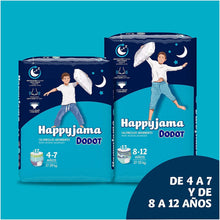 Carregar imagem no visualizador da galeria, Dodot Pañales HappyJama para Niño 8 -12 años (27-55 kg), 52 Unidades, Pañal con Protección Anti-Fugas Durante la Noche