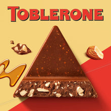 Carregar imagem no visualizador da galeria, Toblerone - Variedade Toblerone de Mini Mistura de Chocolate Suíço de Sabores: Chocolate ao Leite, Chocolate Branco e Chocolate Amargo com Nougat de Mel e Amêndoas, Embalagem 904g