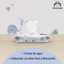 Carregar imagem no visualizador da galeria, Marca Amazon - Mama Bear Toallitas para bebés sensibles, Sin fragancia, 1008 Unidad, 18 Paquetes de 56