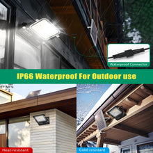 Carregar imagem no visualizador da galeria, Aigostar - Foco solar exterior con mando a distancia,Cable de 5m.8000mAH,Batería de gran capacidad y gran panel solar.regulable 3000/4000/6500K. Uso interior/exterior IP66:jardín,patio,camino