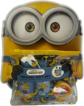 Carregar imagem no visualizador da galeria, Kit de viagem infantil de cuidados pessoais minions, 3 peças: Shampoo 60 ml, gel de banho 60 ml, Bsparadisy Labial 10 g