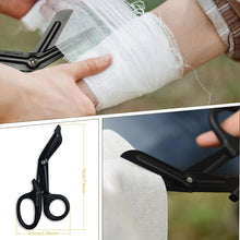 Carregar imagem no visualizador da galeria, Krisvie Tactical EMT Medical - Bolsa de Nailon 1000D con Parche de Primeros Auxilios (Rojo)