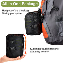 Carregar imagem no visualizador da galeria, Odoland - Juego de sartenes para Camping, 10 Utensilios de Cocina completos de Aluminio Duradero, con Estufa portátil Ultraligera para Senderismo, Pesca