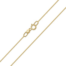 Carregar imagem no visualizador da galeria, Amberta Allure Cadena para Mujer en Oro Amarillo de 9 Quilates: Cadena Barbada 0.8 mm - 36 cm