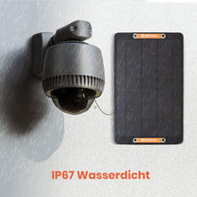 Carregar imagem no visualizador da galeria, 2PCS Panel Solar con Puerto USB, Cargador Solar de 6W 5V, Cargador Solar USB a Prueba de Agua IP67 para DIY, Teléfonos Inteligentes, PowerBank, Monitoreo al Aire Libre Pequeños Ventiladores