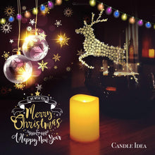 Carregar imagem no visualizador da galeria, 24 velas votivas sin llama, LED parpadeantes de 5 cm, funciona con pilas/velas eléctricas parpadeantes a granel velas artificiales, bodas, fiestas, festivales, Navidad, pilas incluidas