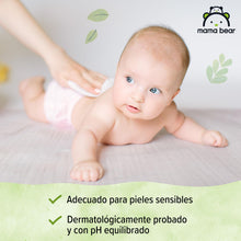 Carregar imagem no visualizador da galeria, Marca Amazon - Mama Bear Fresh Toallitas húmedas para bebé, Aloe vera, 1008 Unidad, 18 Paquetes de 56