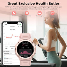 Carregar imagem no visualizador da galeria, Kospet Tank S1 Rosa, Smartwatch com AMOLED de 1,3", Certificação Militar, Proteção IP69K, Resistencia 5ATM, com Chamada Bluetooth, Relógio Esportivo, Monitor de Frequência Cardíaca 24 horas, SpO2, Monitor de Sono, 70 Modos Esportivos para Android iOS