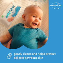 Carregar imagem no visualizador da galeria, WaterWipes Toallitas húmedas Originales para Bebés, Sin Plástico, 720 unidades (Paquete de 12), 99,9% Base de Agua, y Sin Perfume para Pieles Sensibles