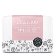 Carregar imagem no visualizador da galeria, Pañales hipoalergénicos LILLYDOO, talla 1 (2-5 kg), 28 unidades
