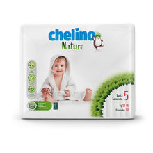 Carregar imagem no visualizador da galeria, Chelino Nature Pañal Infantil Talla 5 (13-18 kg), 180 Pañales