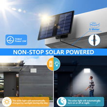 Carregar imagem no visualizador da galeria, Realky Lampara Solar Exterior con Sensor de Movimiento, Foco 113 LEDs 2000mAh 4 Modes, Luz Potente LED para Jardin con Cable de 5 m, 2 piezas
