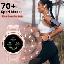 Carregar imagem no visualizador da galeria, Kospet Tank S1 Rosa, Smartwatch com AMOLED de 1,3", Certificação Militar, Proteção IP69K, Resistencia 5ATM, com Chamada Bluetooth, Relógio Esportivo, Monitor de Frequência Cardíaca 24 horas, SpO2, Monitor de Sono, 70 Modos Esportivos para Android iOS