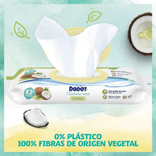 Carregar imagem no visualizador da galeria, Dodot Toalhetes de cuidado total para bebé, 756 toalhetes para bebé com óleo de coco, 18 embalagens (18 x 42)