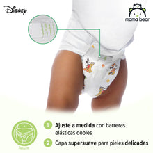 Carregar imagem no visualizador da galeria, Marca Amazon - Mama Bear Disney pañales ultrasecos, Talla 4 (8-14 kg), Bianco, 84 Unidad