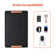 Carregar imagem no visualizador da galeria, 2PCS Panel Solar con Puerto USB, Cargador Solar de 6W 5V, Cargador Solar USB a Prueba de Agua IP67 para DIY, Teléfonos Inteligentes, PowerBank, Monitoreo al Aire Libre Pequeños Ventiladores