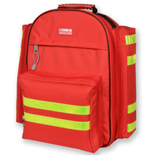 Carregar imagem no visualizador da galeria, GIMA Mochila GIMA Logic-1 40 cm de largo x 20 cm de ancho x 47 cm de alto, rojo, emergencia, trauma, rescate, médico, primeros auxilios, enfermera, bolsa de bolsillo paramédico