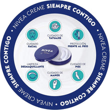 Carregar imagem no visualizador da galeria, NIVEA Creme 4 X 75 ml, creme hidratante corporal e facial para toda a família, creme universal para uma pele macia e hidratada, creme multiusos
