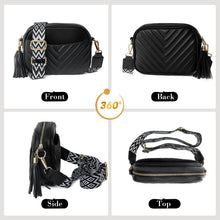 Carregar imagem no visualizador da galeria, Wuciray Bolso Bandolera Mujer Negro Malas Senhora Cuero PU con Correa Ancha Crossbody Bag Bolsos Mujer Bandolera para Mujer Bolso Negro Mujer Bolsos Bandolera Mujer