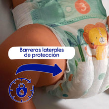 Carregar imagem no visualizador da galeria, Dodot Pañales Bebé-Seco, Talla 6 (13-18 kg), 132 Pañales + 1 Pack de 10 Toallitas Regalo de Aqua Plastic Free, Una Noche Hasta Un 100% Libre De Fugas, Pack Mensual